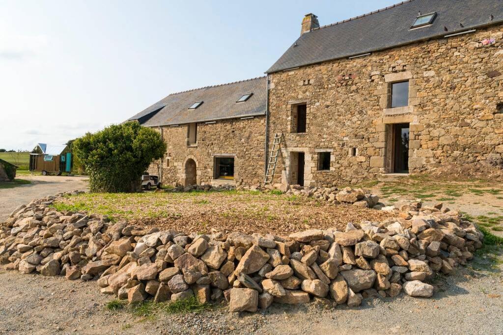 La Ferme Du Golf, Gite Atypique Et Artistique Lancieux Esterno foto