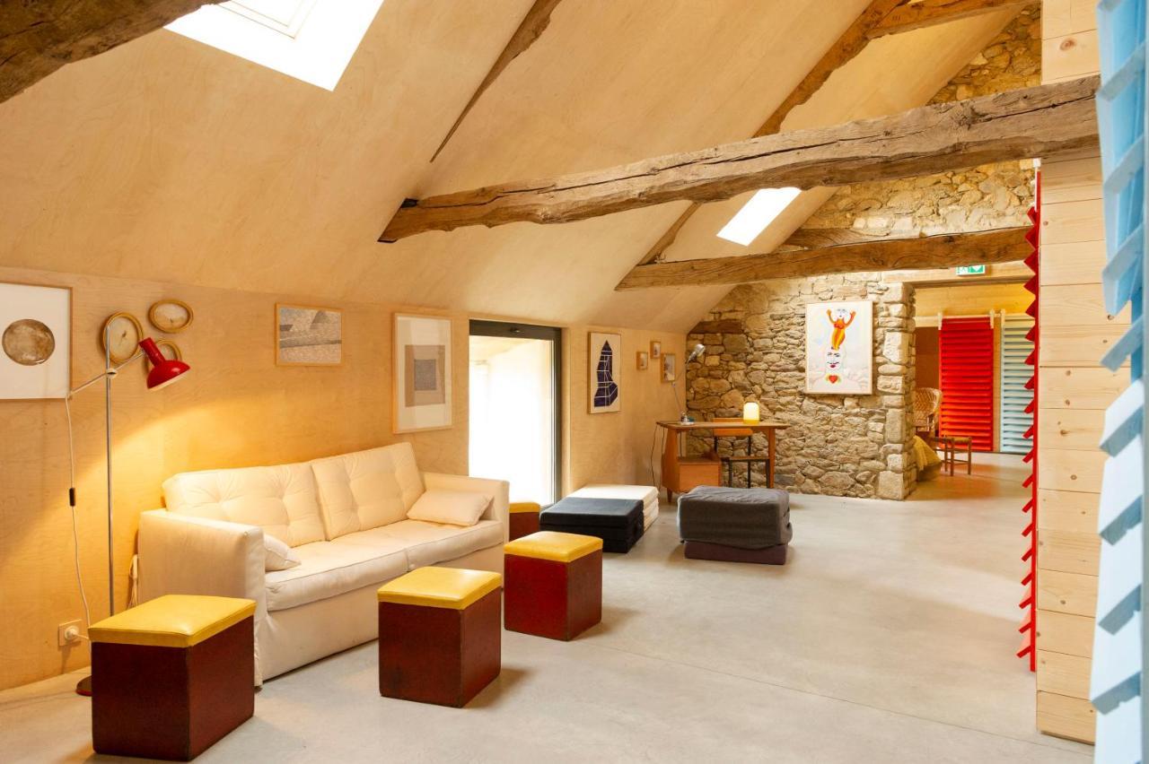 La Ferme Du Golf, Gite Atypique Et Artistique Lancieux Esterno foto