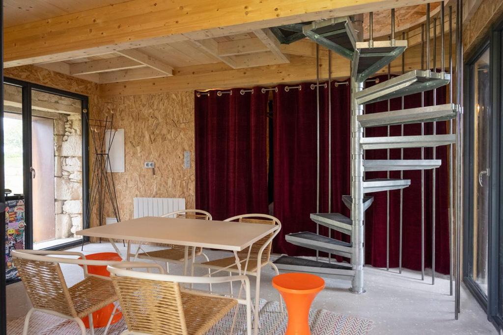 La Ferme Du Golf, Gite Atypique Et Artistique Lancieux Esterno foto
